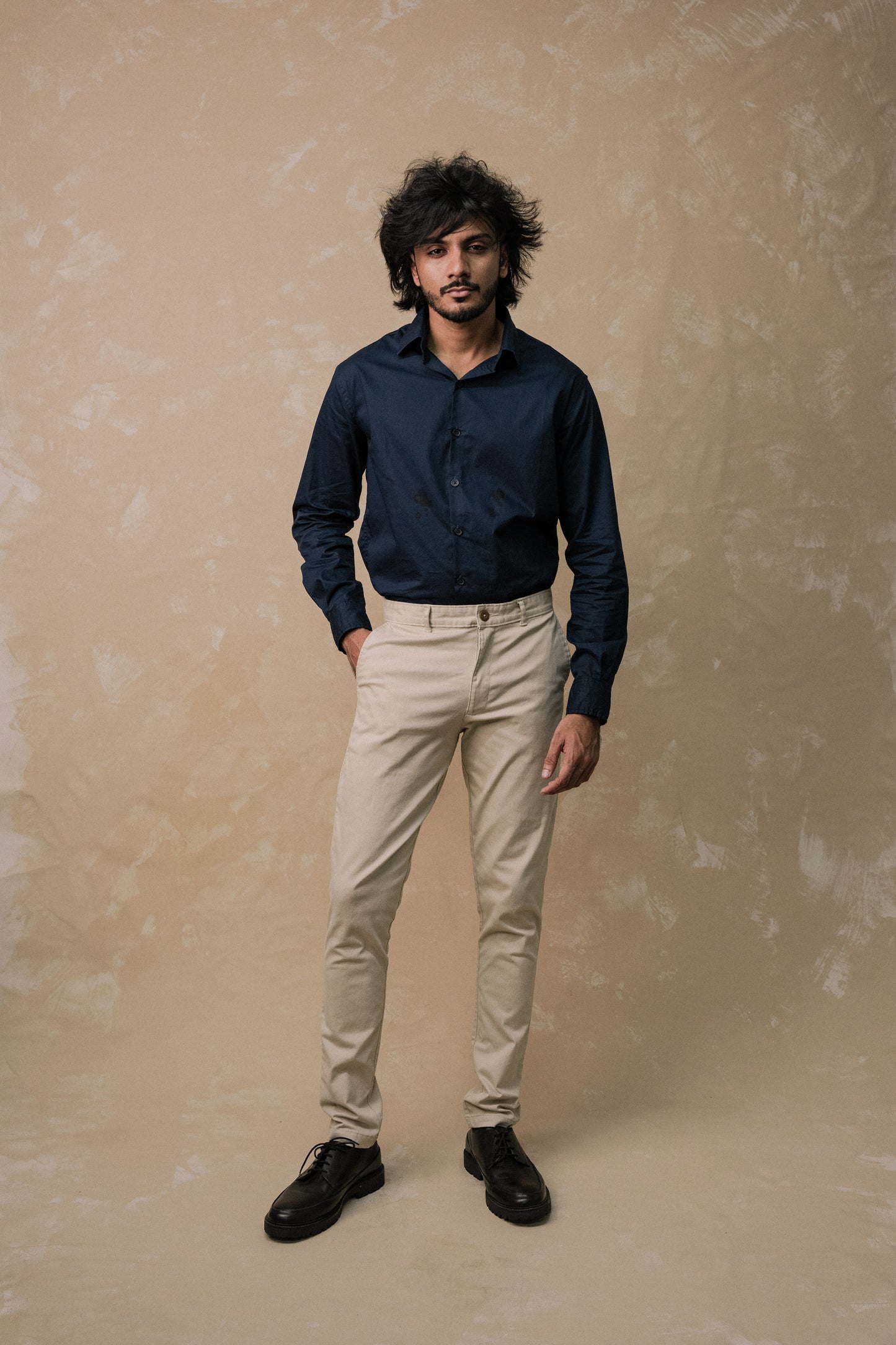 All Round Shirt - Navy Blue