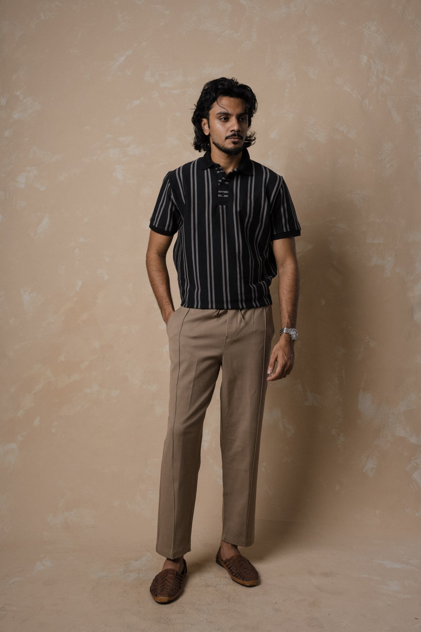 Monoline Polo - Black