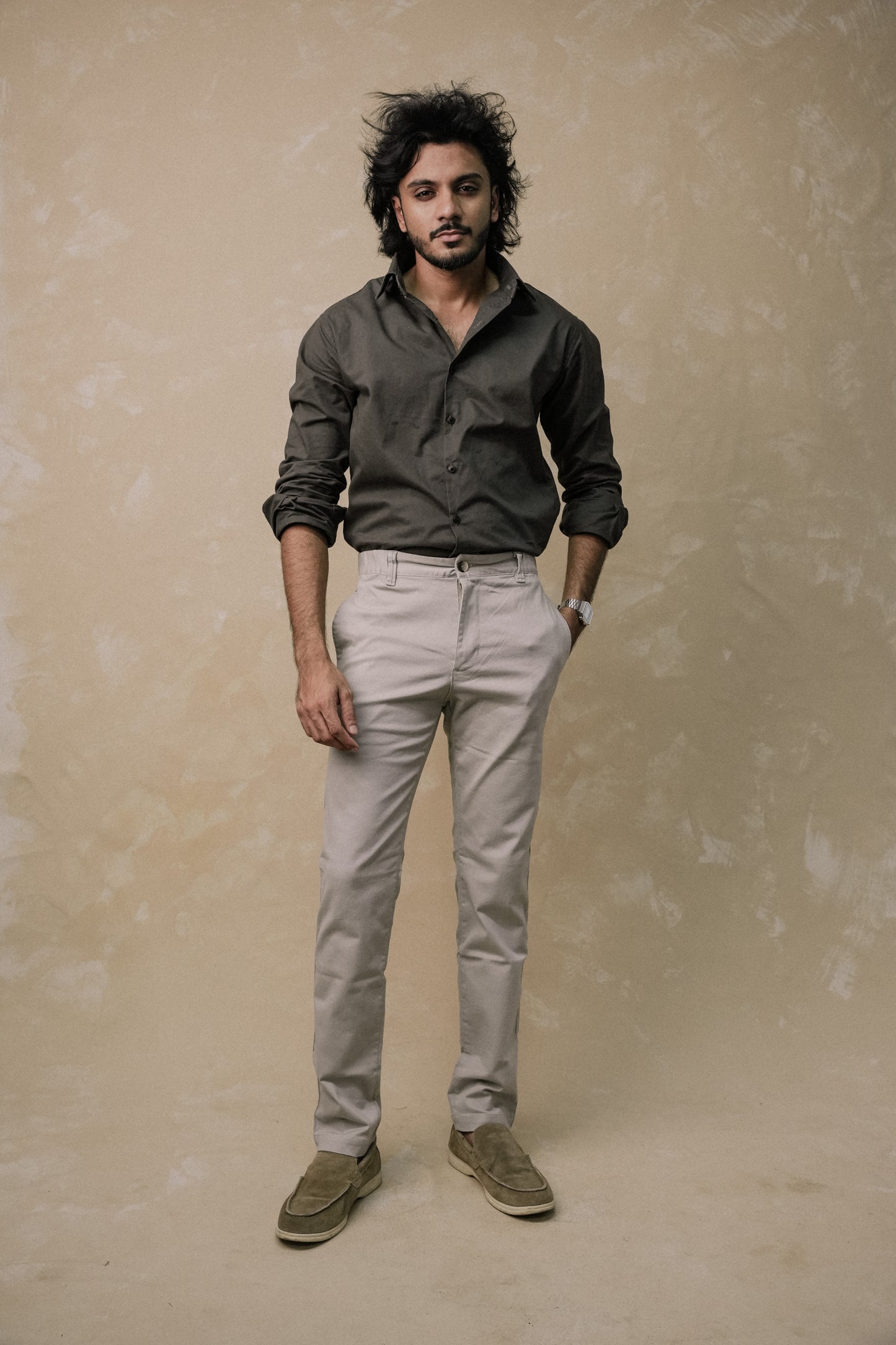 All Round Shirt - Seaweed Green