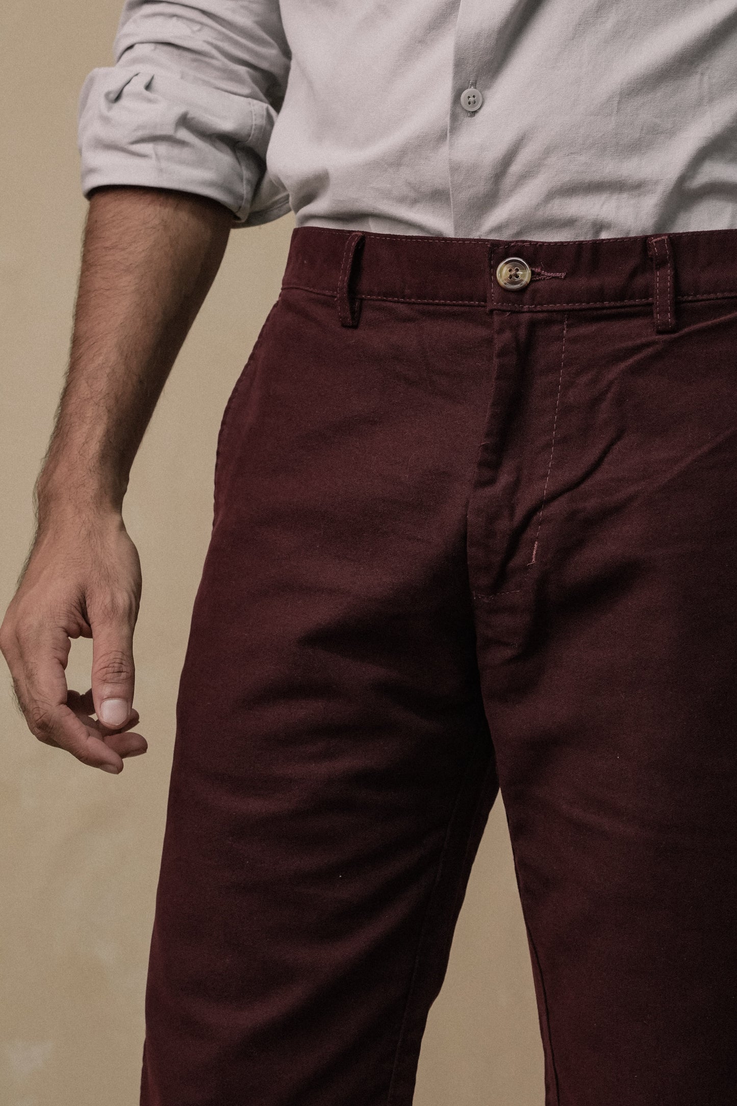 Chino Pant - Maroon
