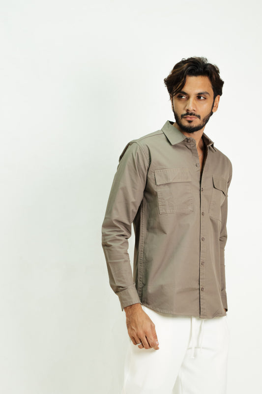 Utility Shirt - Hardwood