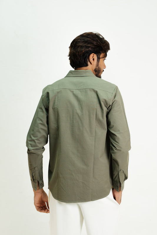 Utility Shirt - Hunter Green