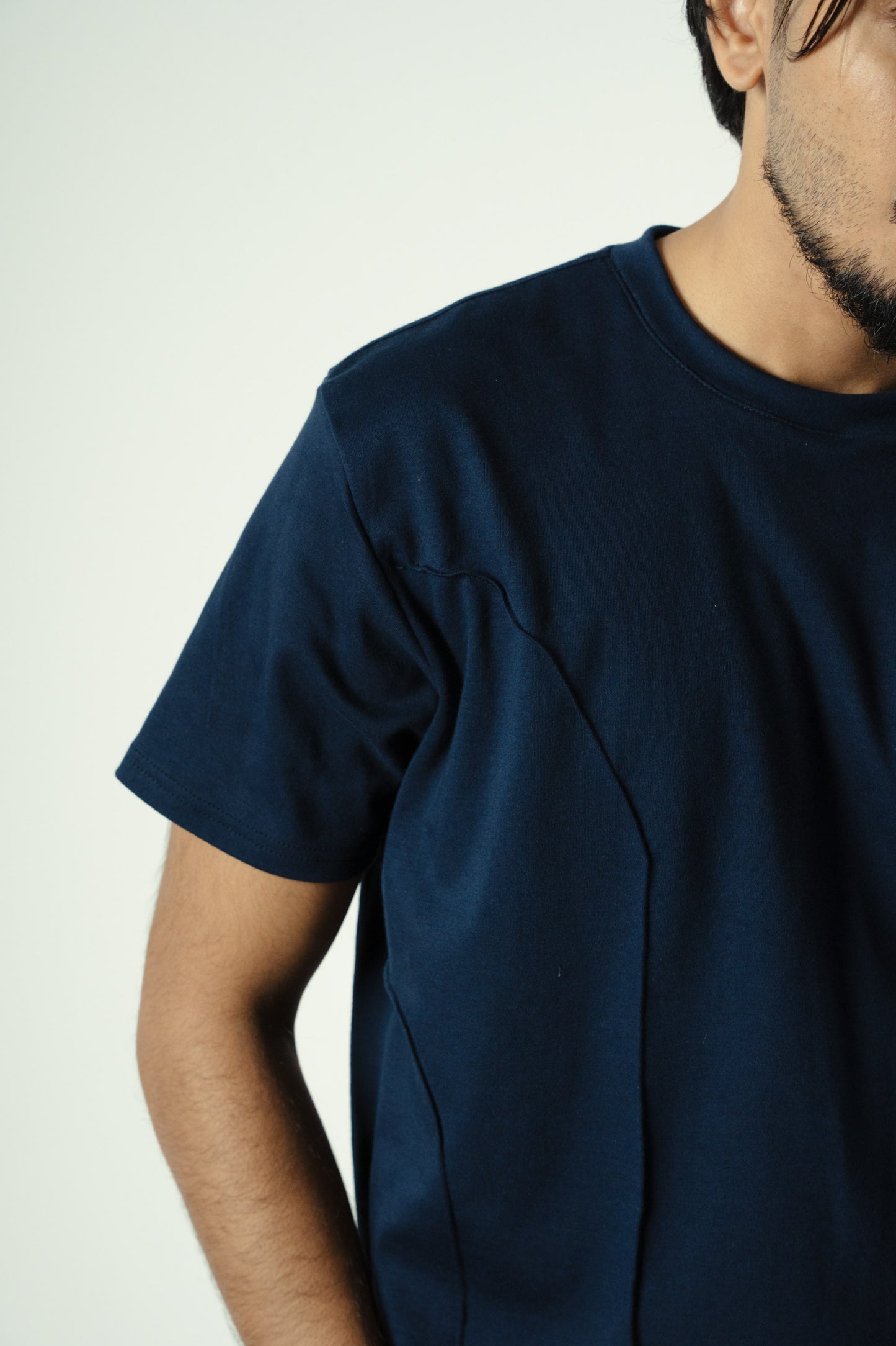 Refined Slim T - Navy Blue