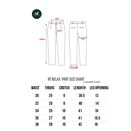 NT Relax Pant - Black