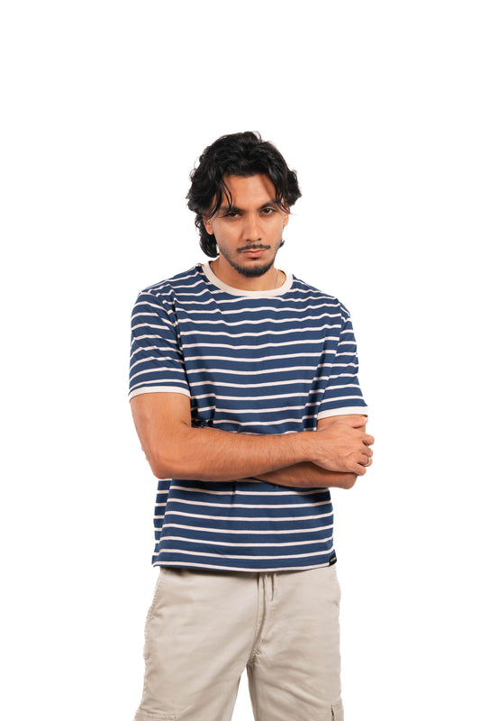 Monostrip Tshirts - Blue