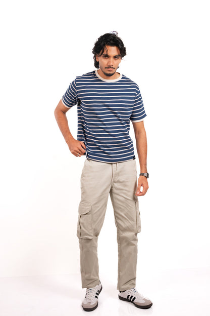 Monostrip Tshirts - Blue