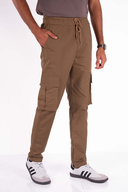 Slim Fit Cargo - Khaki
