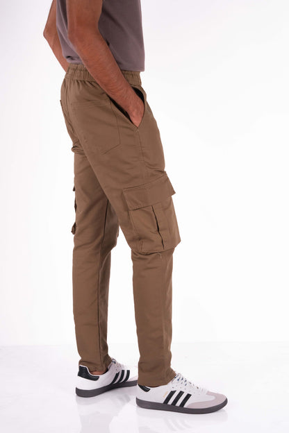 Slim Fit Cargo - Khaki