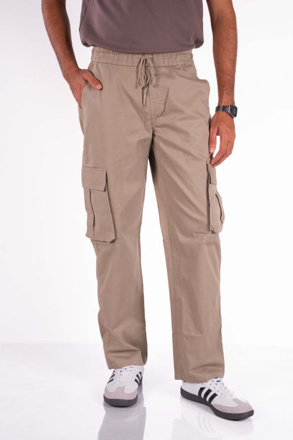 Straight Fit Cargo - Mocha