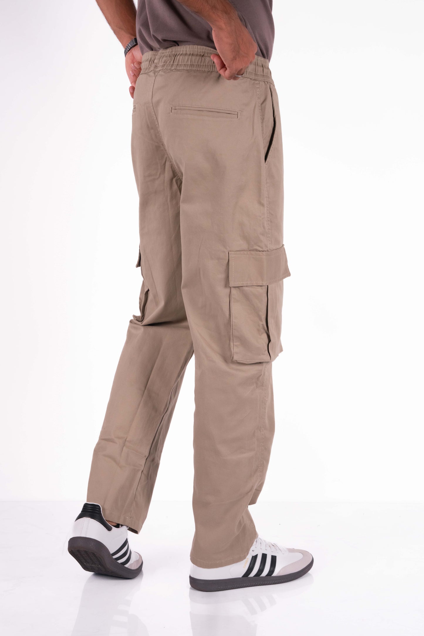 Straight Fit Cargo - Mocha