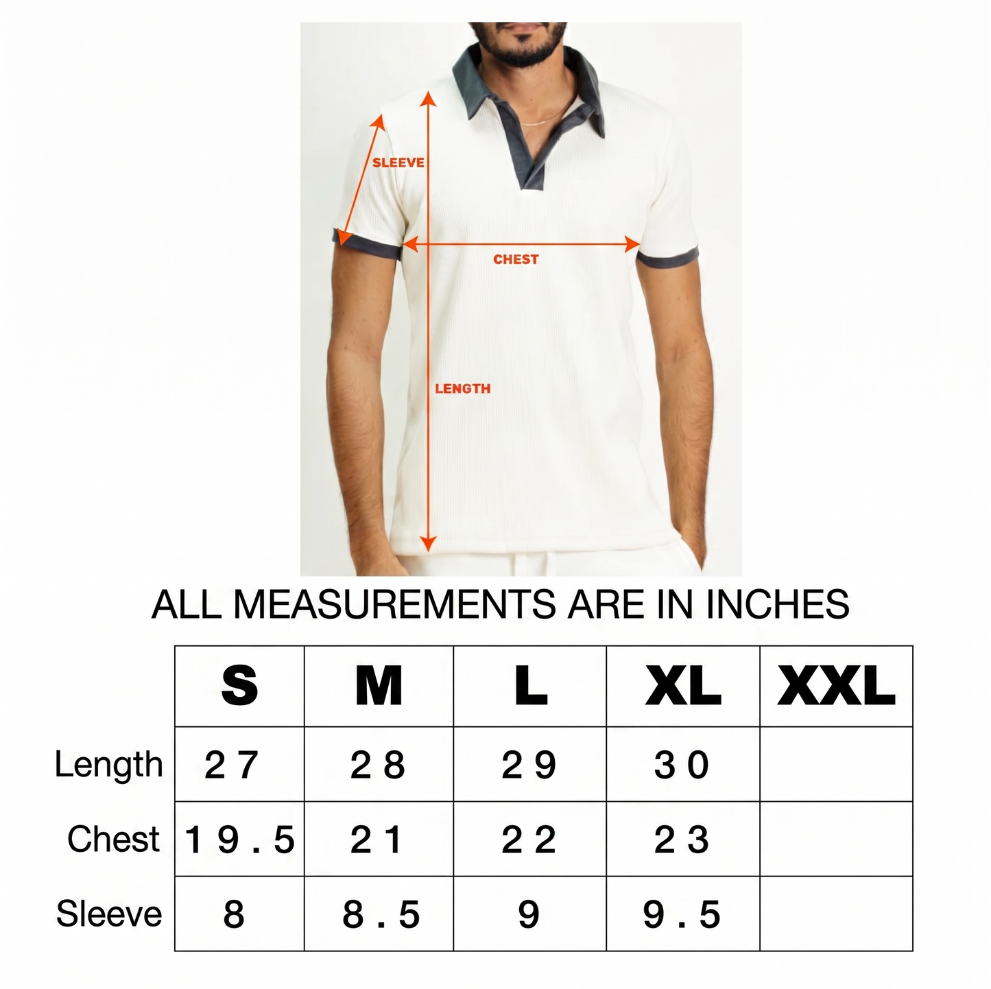 Rib Polo - Off white