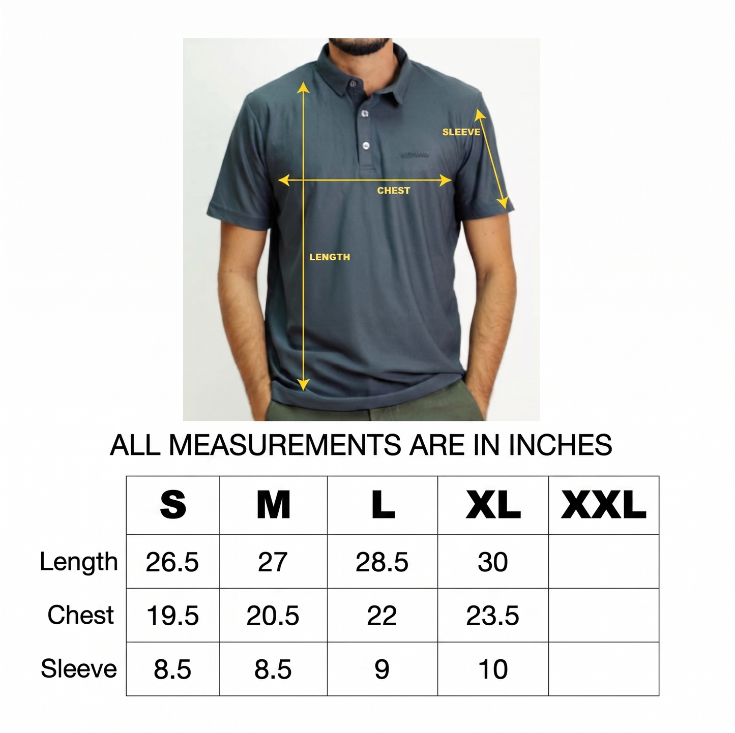 Gray Polo