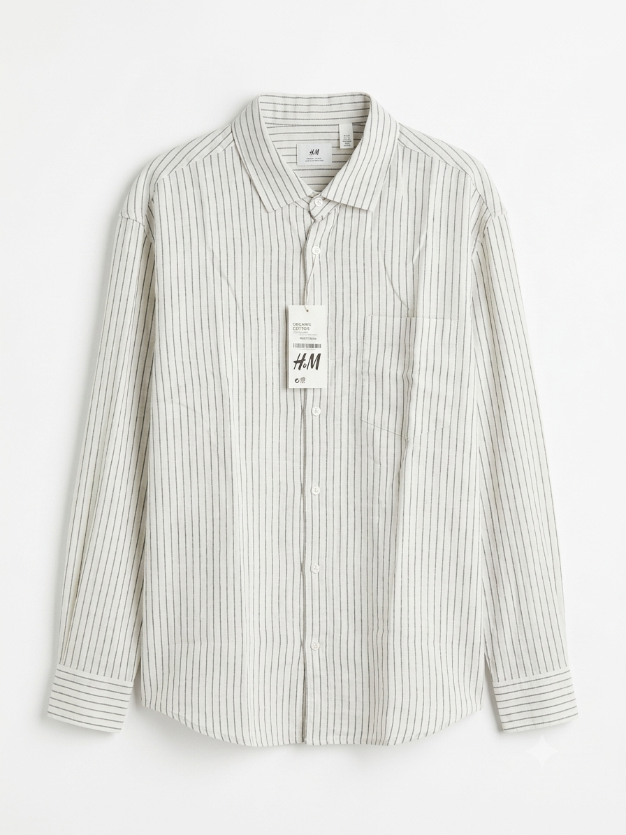 H&M Linen Shirt Long sleeves