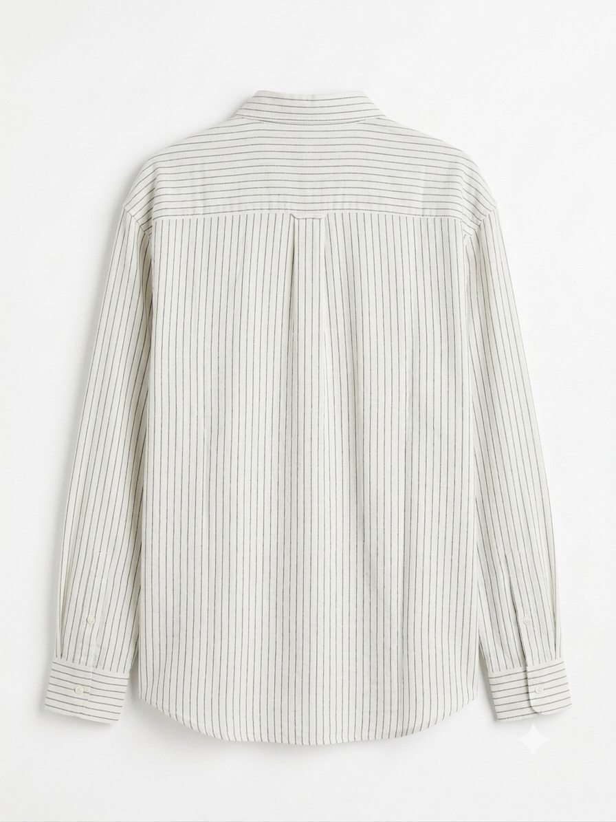 H&M Linen Shirt Long sleeves