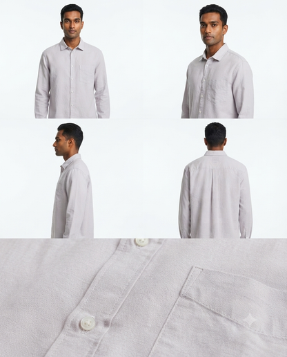 H&M Linen Shirt Long sleeves