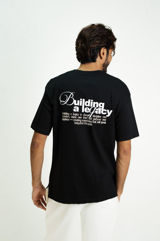 Legacy Tshirt -  Black