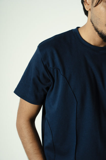 Refined Slim T - Navy Blue