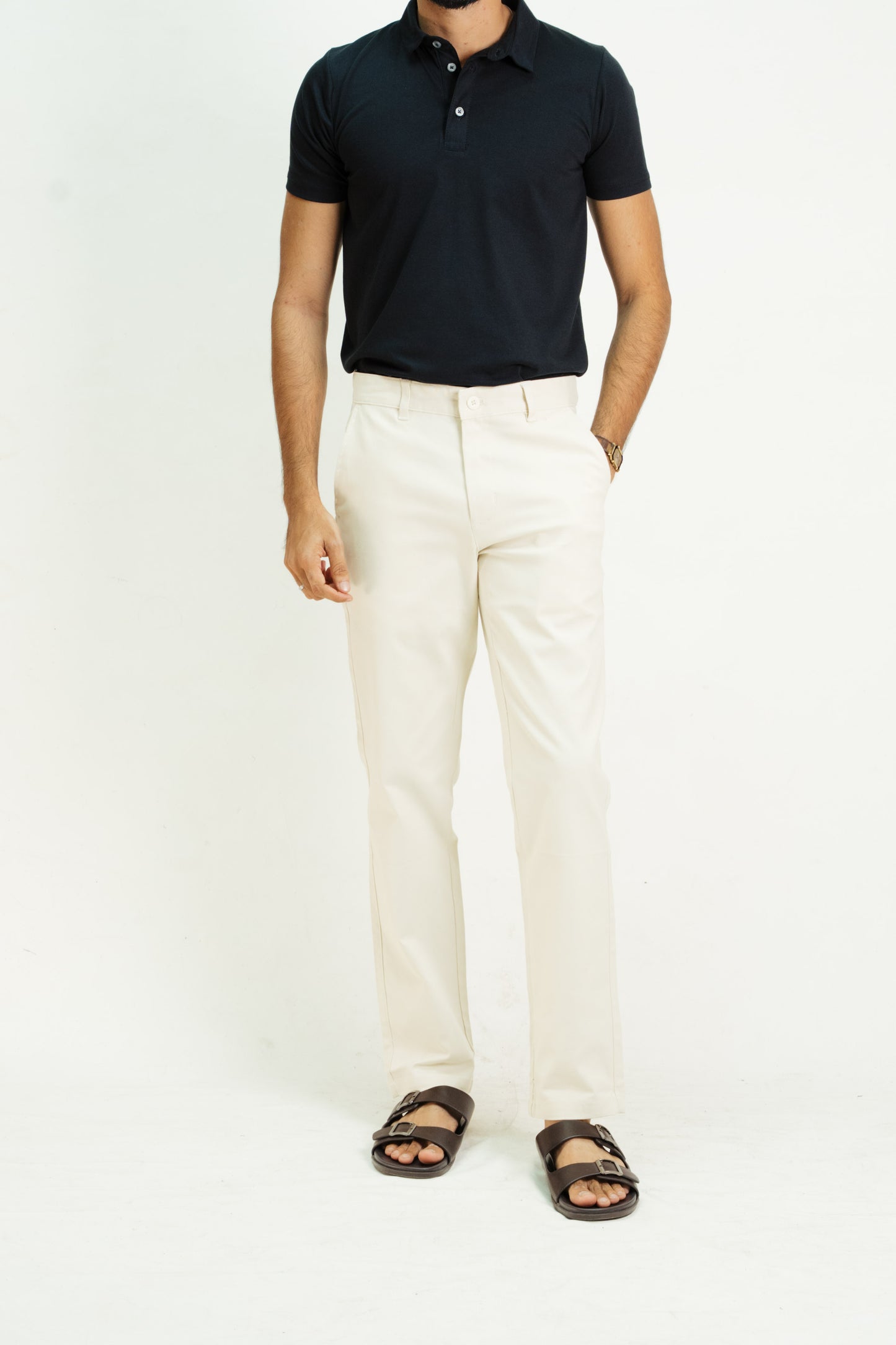 Chino Pant - Off Cream