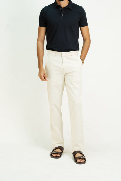 Chino Pant - Off Cream
