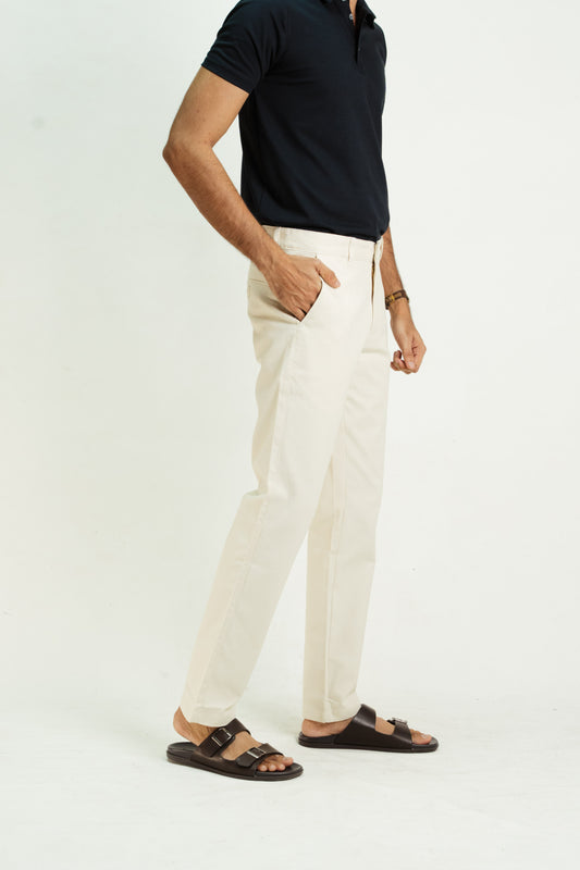 Chino Pant - Off Cream