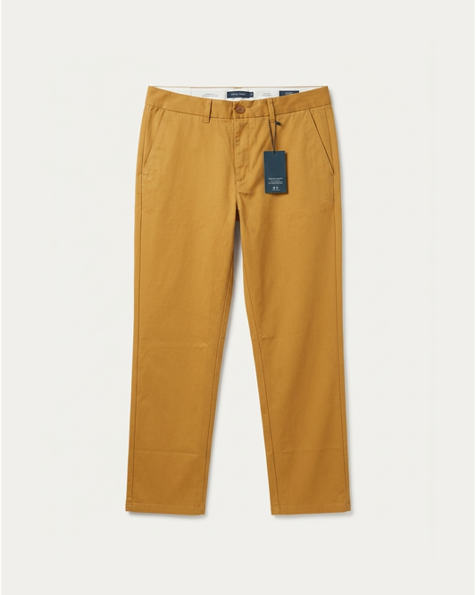 NT Straight Fit Chino - Mustard