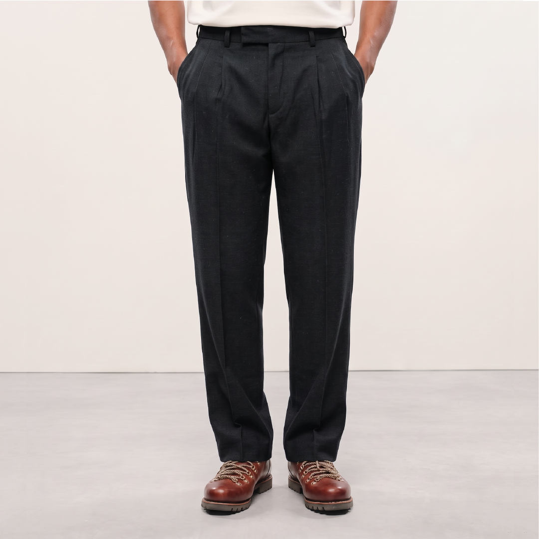 NT Formal Linen Pant - Black