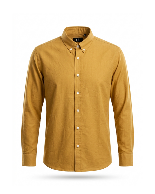 NT Shirts longsleeve - Mustard