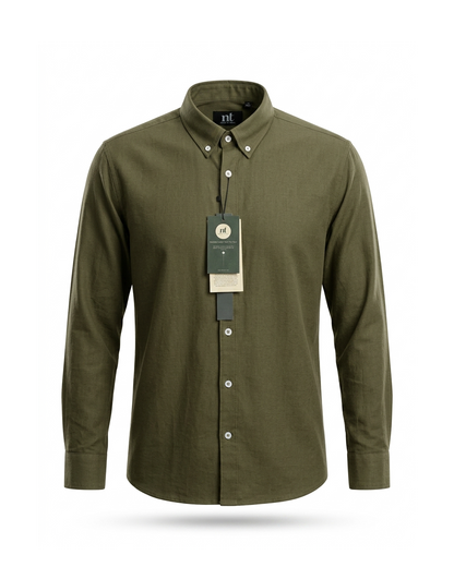 NT Shirt Longsleeve - Army Green