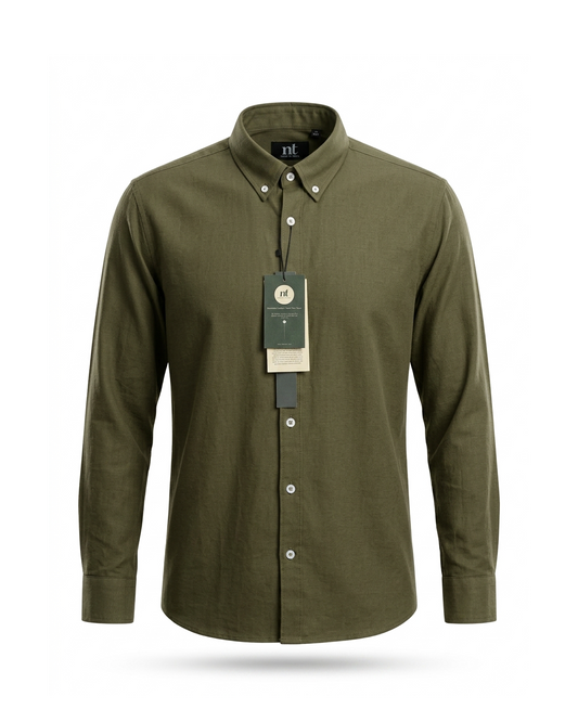 NT Shirt Longsleeve - Army Green