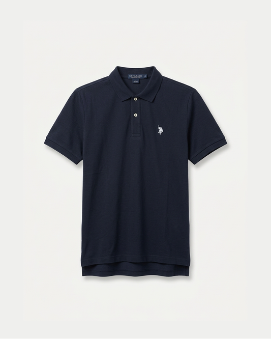 USPA Polo Tshirt - Black