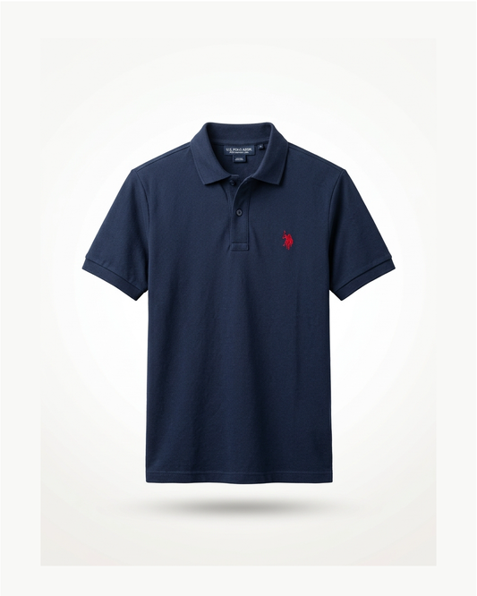 USPA Polo Tshirt - Navy Blue