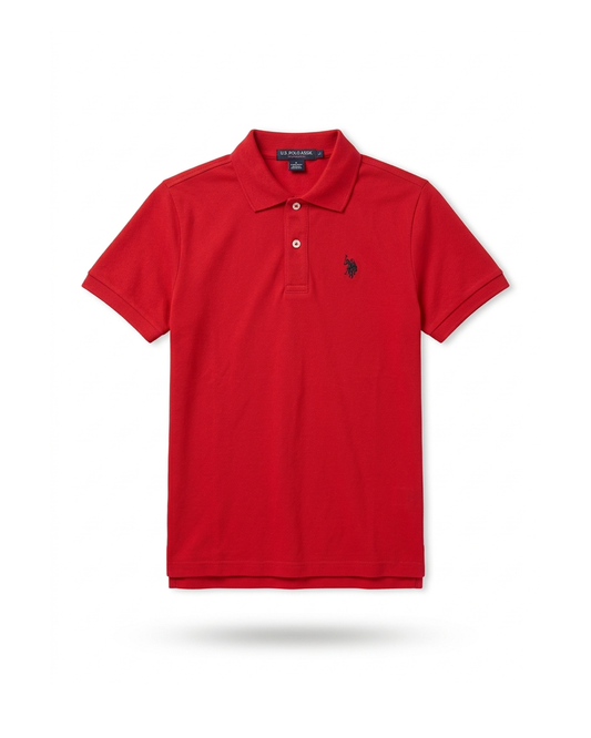 USPA Polo Tshirt - Red