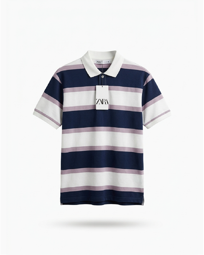ZARA Polo Tshirt - striped
