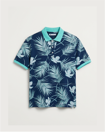 ZARA Printed Polo